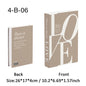 Decorative Book Box Set — Nordic Home Accent