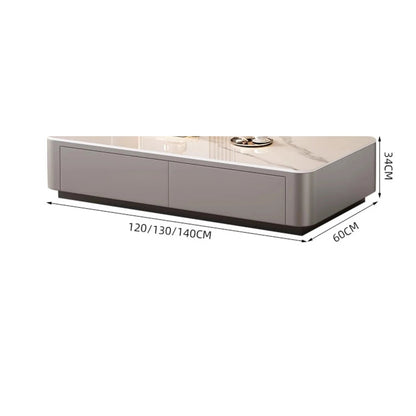 Nordic Clear Designer Coffee Table — Minimalist Living Room Décor