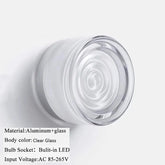 Modern Stylish Fashion Art Creative Lustre Lights Glass Stone Round Sconce LED Wall Lamps for Bedroom Home Decoration Chandelier Jonine’s Corner