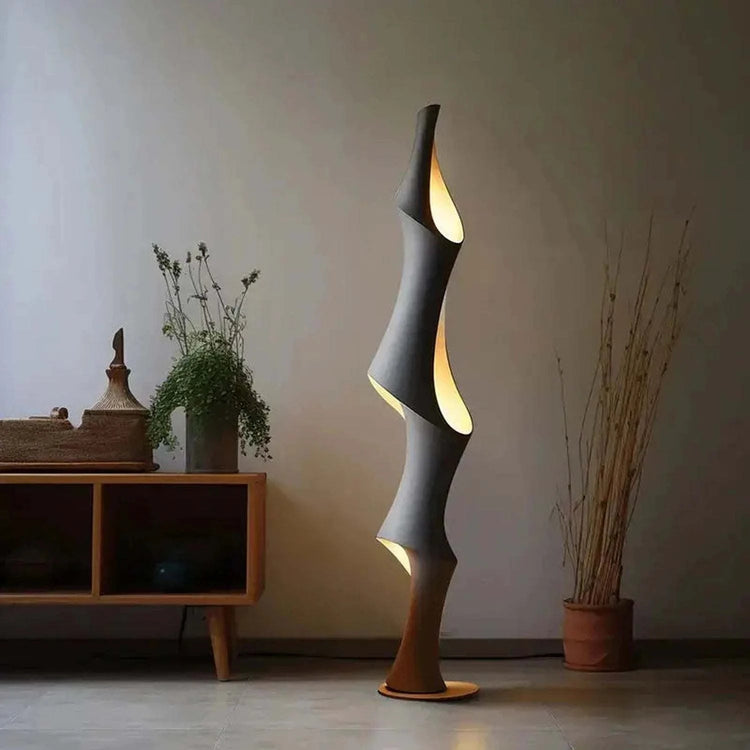 The Statement Corner — Art Deco Sculptural LED Floor Lamp Jonine’s Corner