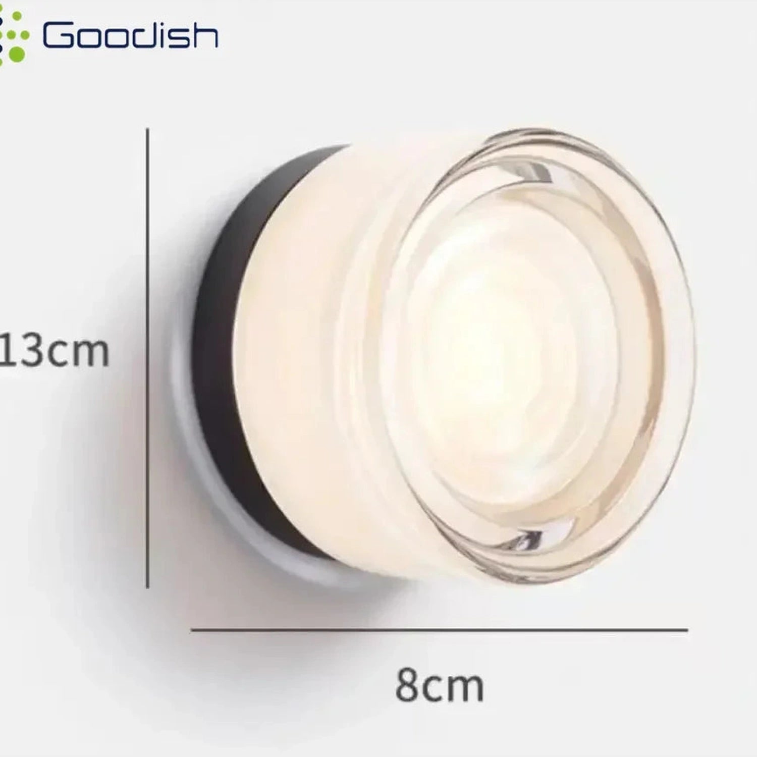 Modern Stylish Fashion Art Creative Lustre Lights Glass Stone Round Sconce LED Wall Lamps for Bedroom Home Decoration Chandelier Jonine’s Corner