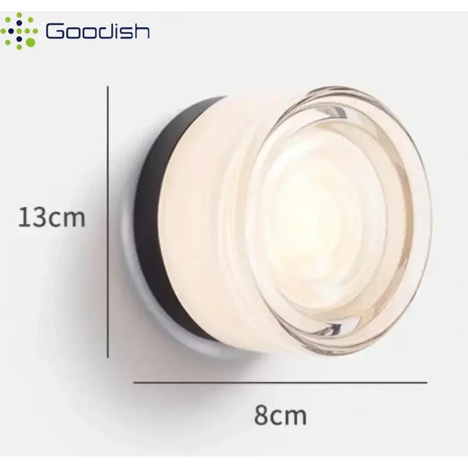 Glass Stone LED Wall Sconce
