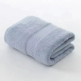Bath Towel Washcloth Cotton Towel Solid Color Soft Absorbent Towels Multipurpose Use For Hotel Bathroom Jonine’s Corner