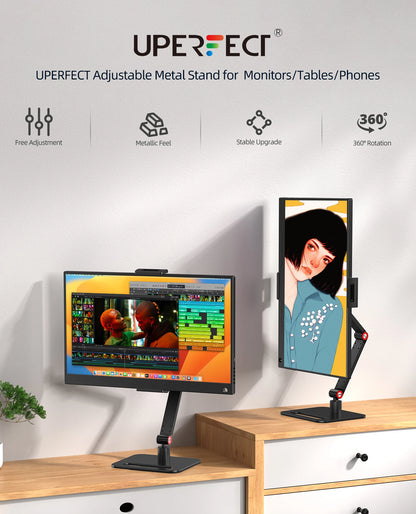 Your Screen, Your Height — Portable Monitor Stand for 15.6–18" Screens