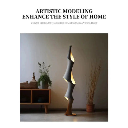 The Statement Corner — Art Deco Sculptural LED Floor Lamp Jonine’s Corner