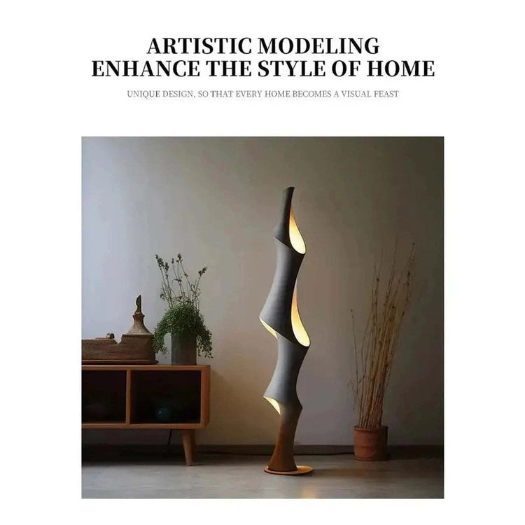 The Statement Corner — Art Deco Sculptural LED Floor Lamp Jonine’s Corner