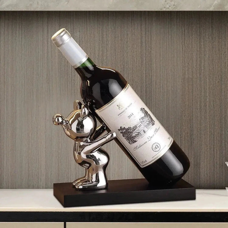 Wine Rack, Living Room Dining Side Cabinet Decoration, Ceramic Ornament, TV Cabinet Ornament, Living Room Entrance Decoration Jonine’s Corner