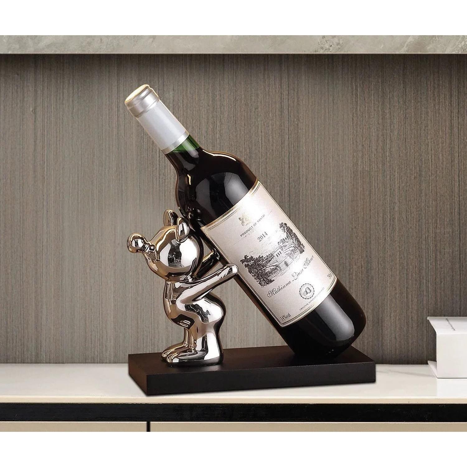 Ceramic Wine Rack &amp; Cabinet Accent Decor