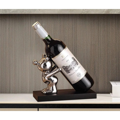 Ceramic Wine Rack &amp; Cabinet Accent Decor