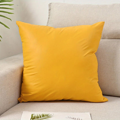 Waterproof PU Lumbar Cushion Cover — European Style