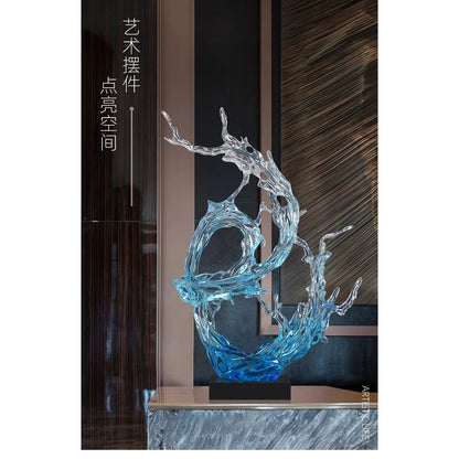 Quiet Luxury in Resin — Lumière Light Luxury Art Sculpture for the Modern Interior