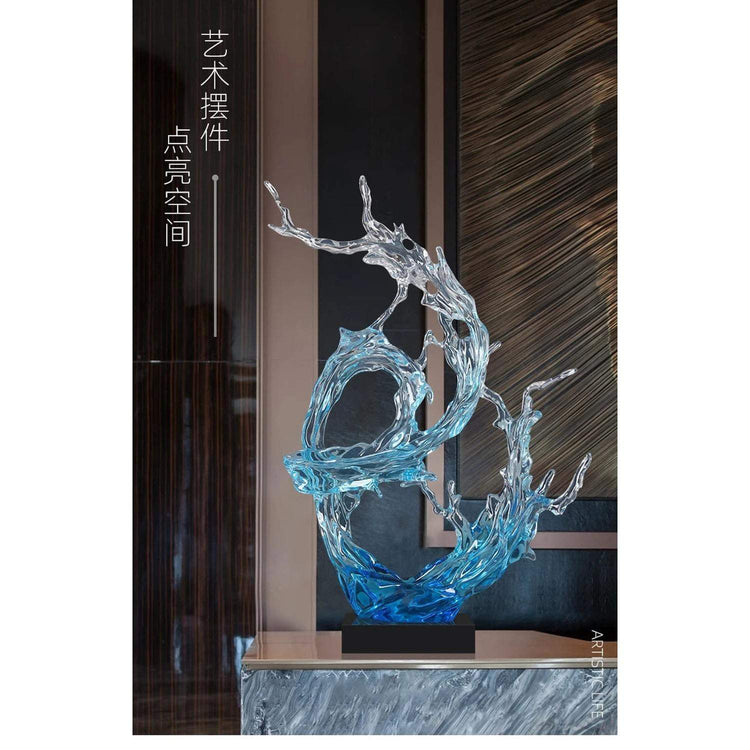 Quiet Luxury in Resin — Lumière Light Luxury Art Sculpture for the Modern Interior