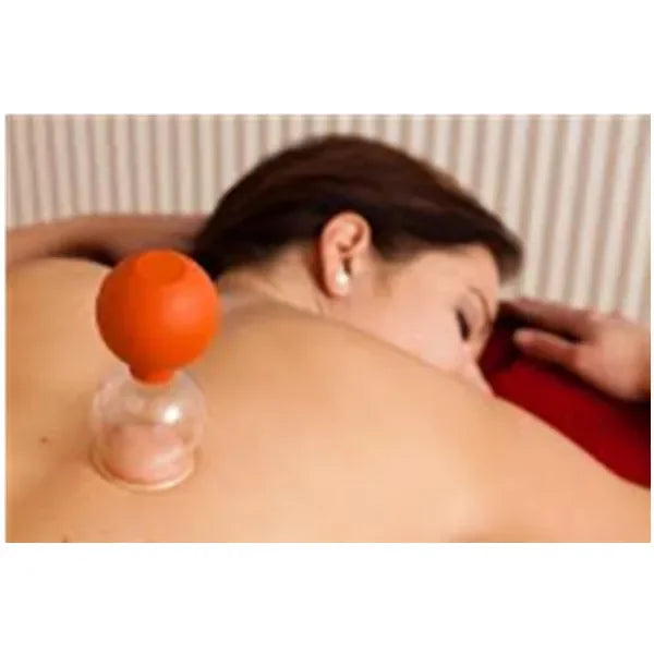 Rubber Vacuum Cupping Set – Glass Massage Jars for Health & Body Therapy