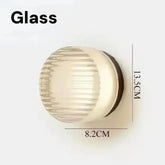 Modern Stylish Fashion Art Creative Lustre Lights Glass Stone Round Sconce LED Wall Lamps for Bedroom Home Decoration Chandelier Jonine’s Corner