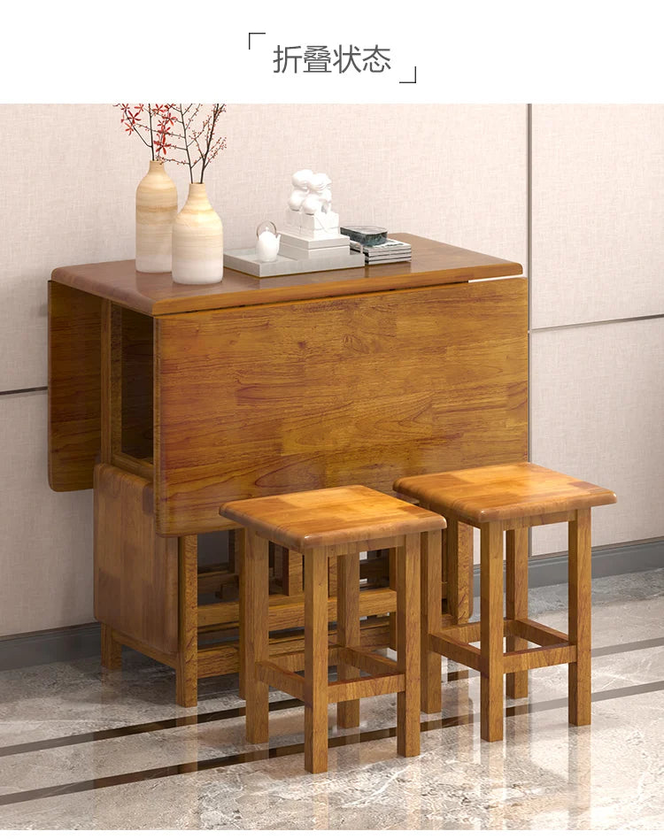 Power at the Table — Dark Luxury Mid-Century Dining Table