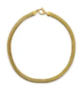 Gold Heart Toggle Necklace — Beaded Chain Gift for Her