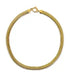 Gold Heart Toggle Necklace — Beaded Chain Gift for Her
