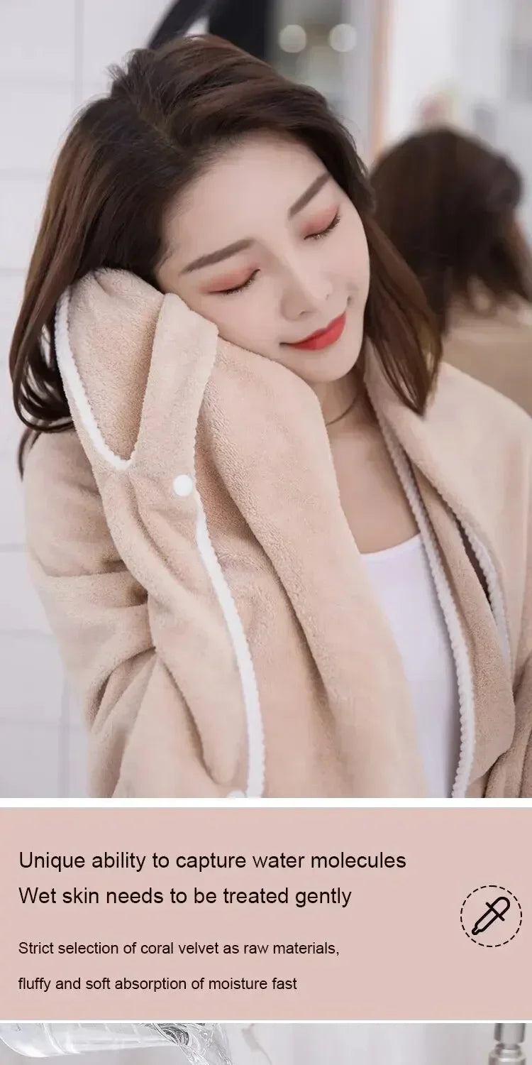 Wrap & Go — Wearable Fast-Dry Bath & Beach Towel (140×85cm)