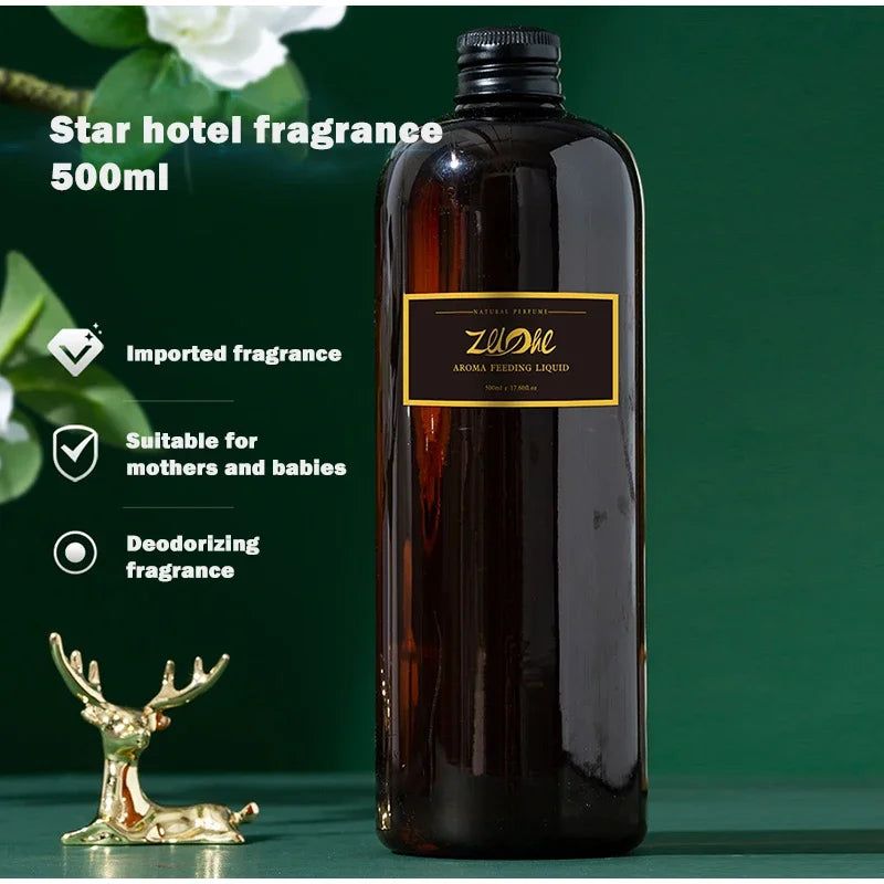 The Signature Scent Refill — 500ml Luxury Hotel Fragrance Oil for Flameless Diffusers