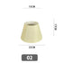 Nordic Style Chandelier Lamp Shade Linen Cloth — Product
