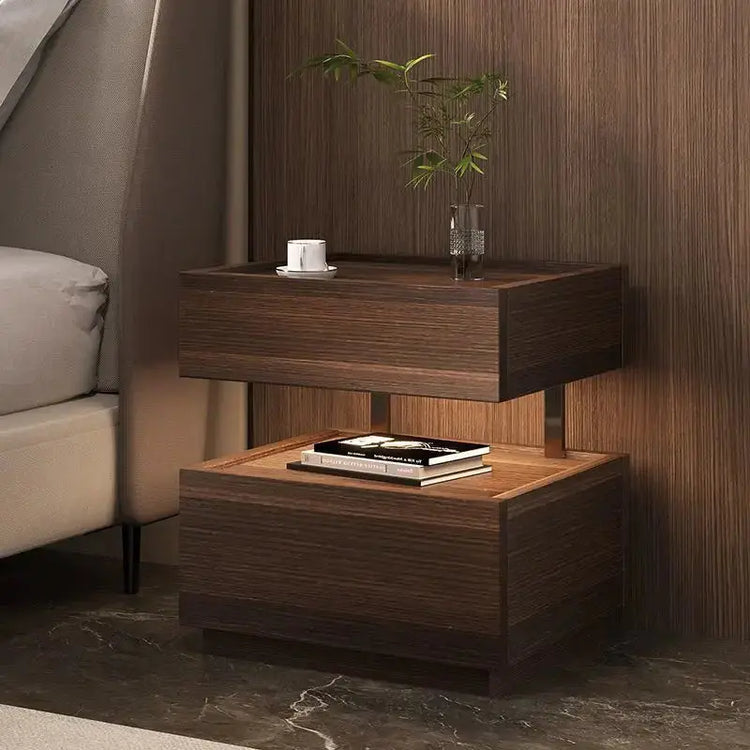 Simple European Bedside Table Classic Storage Luxury Trendy Night Table Modern Premium Comodini Camera Letto Bedroom Furnitures Jonine&