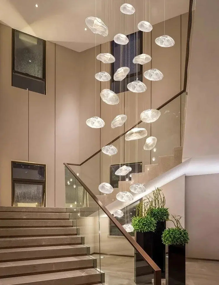 Modern LED Chandelier - Gbbmade Luxury Staircase & Living Room Light