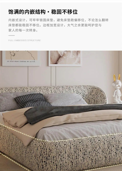 Queen Platform Bed Frame with Base — Modern Bedroom Essential