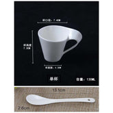 The Morning Ritual — Wavy Ceramic Coffee Cup