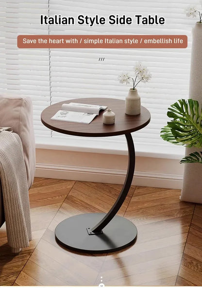 The Little Table That Does a Lot — Round Mini Side Table