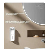 New Bathroom Automatic Sensing Soap Dispenser Type C Multiple Levels Contactless Electric Frother Charging Wall Mounted Vertical Jonine’s Corner