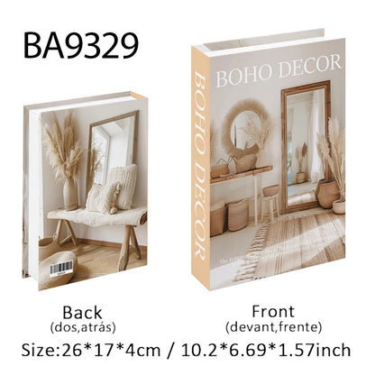 Decorative Book Box Set — Nordic Home Accent