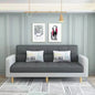 Sofa living room Small apartment rental room Folding sofa bed Single double bedroom Simple modern apartment Fabric sofa
