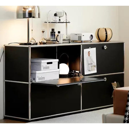 Dual Cabinet Storage Organizer — Modern Chest of Drawers for Bedroom &amp; Living Room