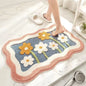 Cozy Underfoot — Non-Slip Faux Wool Bath Mat, Quick Dry