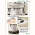 The Bistro Moment  Round Portable Dining & Console Table — Dining table