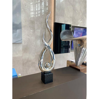 Feng Shui Resin Sculpture — Wind &amp; Water Rise Décor