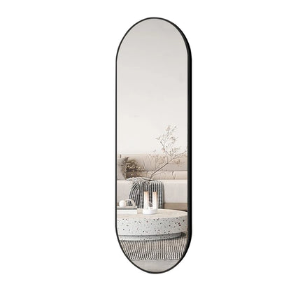 The Mirror That Opens the Room — Oversized Oval Full-Length Mirror