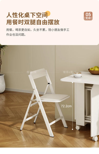 Nordic Minimalist Foldable Dining Table