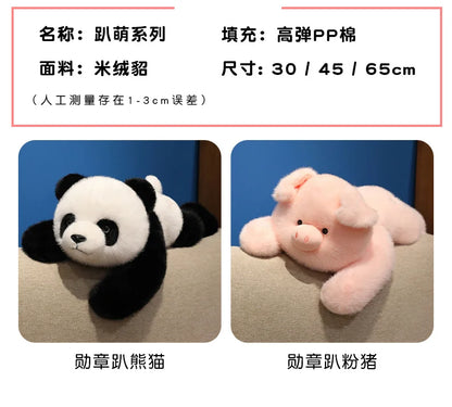 The Room Friend — Long-Arm Forest Animal Plush Pillow