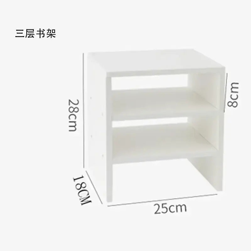Clear the Desk, Clear the Mind — Wooden Desktop Storage Rack &amp; Monitor Stand