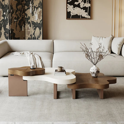 Vintage Ornate Coffee Table — Elegant Artistic Statement Piece for Living Room