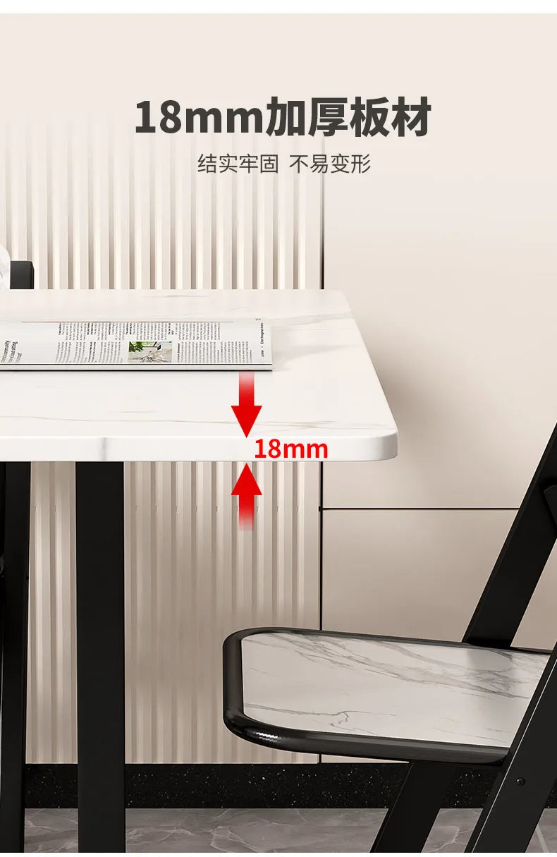 Italian Luxury Foldable Dining Table