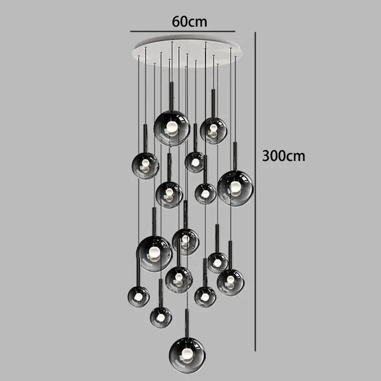 Nordic Stair Chandelier — Living & Dining Room Pendant Ceiling Light
