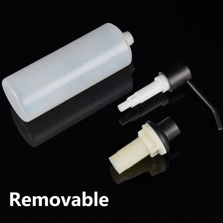 Clean Lines, Clean Hands — Stainless Steel Soap & Shampoo Dispenser (300ml) Jonine’s Corner