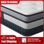 Vesgantti 12 Inch Innerspring Multilayer Hybrid Mattress with Memory Foam and Pocket Spring Mattress Medium Firm Feel