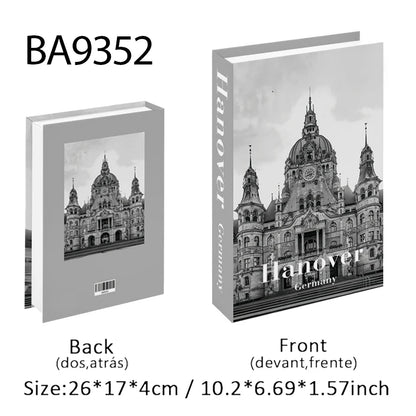 Decorative Book Box Set — Nordic Home Accent