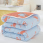 Cotton Gauze Summer Quilt — Solid