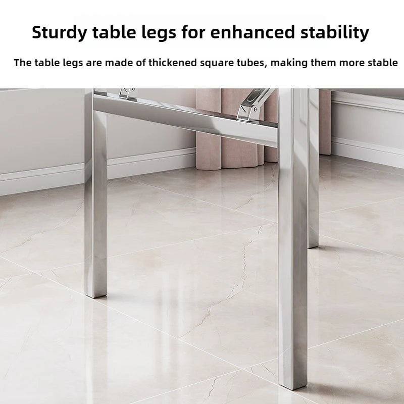 Foldable Stainless Steel Buffet & Serving Table