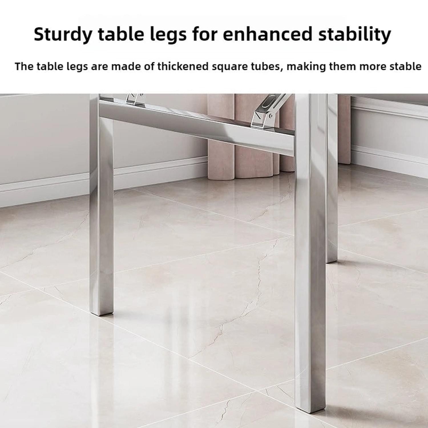 Foldable Stainless Steel Buffet &amp; Serving Table