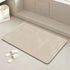 Bath Mat Non-Slip  Diatomite Mat with Rubber Padding Soft Super Absorbent Bathroom Rug Foot Mat for Hallway Shower Toilet Mats Jonine’s Corner